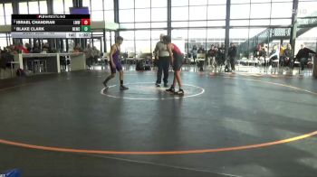 145 lbs Round 5 - Blake Clark, North Liberty Wrestling Club vs Israel Chandran, LMWC