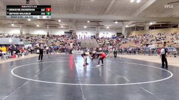 AA 138 lbs Cons. Round 1 - Bryson Wilhjelm, Science Hill High School vs Dewayne Dickerson, Bartlett High School