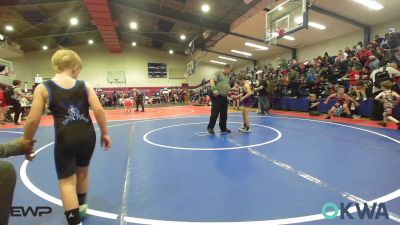 67 lbs Consolation - Soloman Barnes, Vian Wrestling Club vs Graham Schmelz, Victory Youth Wrestling