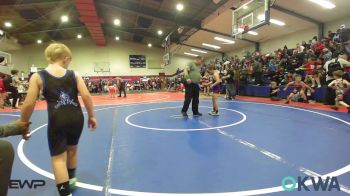 67 lbs Consolation - Soloman Barnes, Vian Wrestling Club vs Graham Schmelz, Victory Youth Wrestling