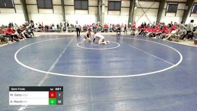 174 lbs Semifinal - Marco Gaita, Wesleyan vs Adam Marsh, Worcester Polytechnic