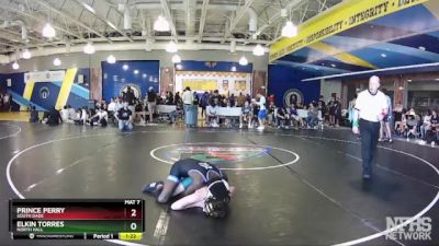 113 White Semifinal - Elkin Torres, North Hall vs Prince Perry, South Dade