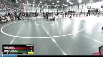 119 lbs Semifinal - Luke Garza, Team Aggression WC vs Paxton Purcell, Team Real Life Wrestling