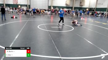71-76 lbs Champ. Round 1 - Asa Burki, Wilcox-Hildreth vs Camdyn Gay, GI Grapplers
