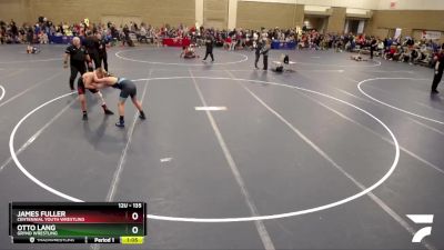 135 lbs Cons. Round 5 - James Fuller, Centennial Youth Wrestling vs Otto Lang, Grynd Wrestling