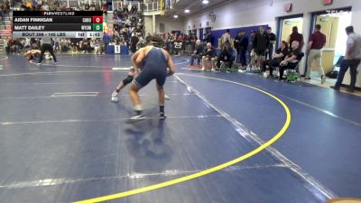 145 lbs R-32 - Aidan Finnigan, Canon-McMillan vs Matt Dailey, Wyoming Seminary