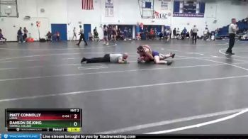 174 lbs 5th Place Match - Dahson Dejong, Cornell College vs Matt Connolly, Loras