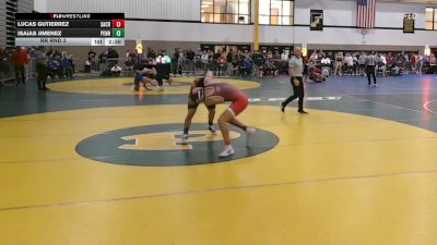 165Red lbs Rr Rnd 2 - Lucas Gutierrez, Sacred Heart vs Isaias Jimenez, Penn