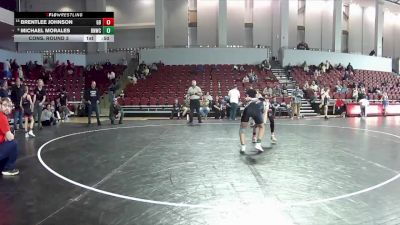 108 lbs Cons. Round 3 - Michael Morales, Raider Nation Wrestling Club vs Brentlee Johnson, Lebanon Youth Wrestling