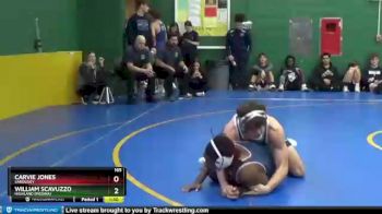 165 lbs Champ. Round 1 - William Scavuzzo, Highland (Medina) vs Carvie Jones, SANDUSKY