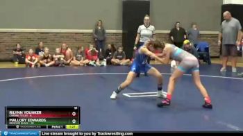 91 lbs Round 1 (12 Team) - Mallory Edwards, Missouri Black vs Rilynn Younker, Chasing Titles