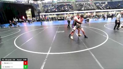 7th - 8th grade - 218 Champ. Round 4 - Christian Schild, Iowa vs Luke Devery, Iowa