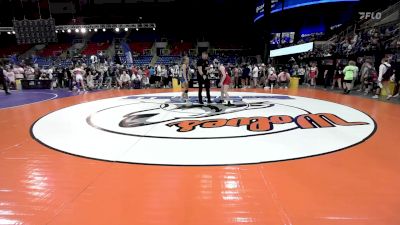 130 lbs Round Of 64 - Lynn Horn, OK vs Addison Braswell, GA