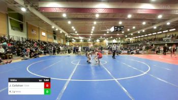 126 lbs Round Of 16 - Jack Callahan, Tewksbury vs Kai Ly, Minnechaug