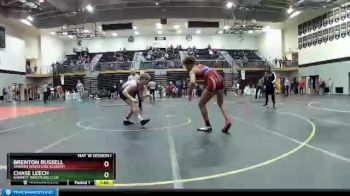 170 lbs Champ. Round 3 - Chase Leech, Garrett Wrestling Club vs Brenton Russell, Warren Wrestling Academy