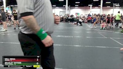 60 lbs Round 5 (8 Team) - Will Diksa, Kraken vs Bradley Snyder, Terps Xpress