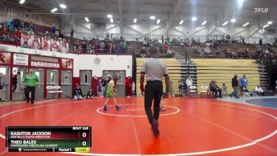 77 lbs Champ. Round 1 - Theo Bales, Contenders Wrestling Academy vs Kashton Jackson, Oak Hill`s Youth Wrestling