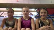 Meet The Elites: Ariana Agrapides, Jazmyn Foberg and Laurie Hernandez