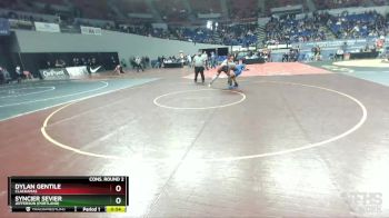 6A-195 lbs Cons. Round 2 - Syncier Sevier, Jefferson (Portland) vs Dylan Gentile, Clackamas