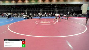 144 lbs Consi Of 32 #2 - Donavin Gibson, Morgan vs Devon Wells, Granite Hills (El Cajon)