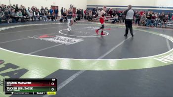 114 lbs Champ. Round 2 - Tucker Skluzacek, Tri-City United vs Keaton Marwede, BOLD