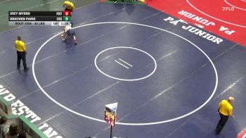 82 lbs Final - Joey Myers, Portage vs Grayden Paris, Chestnut Ridge