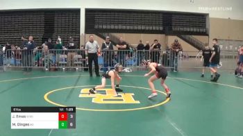 61 lbs Semifinal - John Emes, Bergen Area Dragons ES vs Max Dinges, M2 TC Blue ES