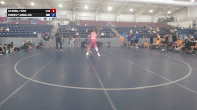 285 lbs Gabriel Pena, Florida vs Vincent Agbalog, California Silver