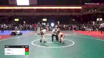 61 lbs Quarterfinal - Jonathan Sells, Salem Elite vs Adam Starr, Loglv