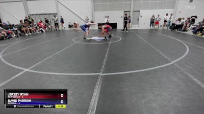 144 lbs Round 2 (8 Team) - Jerzey Ryan, New Jersey vs David Parrish, Georgia