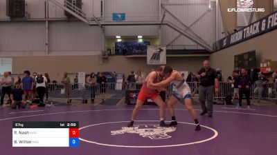 97 kg Quarterfinal - Roy Nash, NMU-OTS vs Brad Wilton, Michigan State