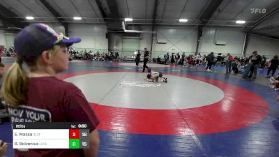 80 lbs 3rd Place - Emory Massa, Slate Wrestling Academy vs Brantley Bolzenius, Level Up Wrestling Center - (B)