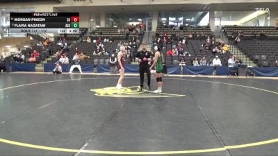 117 lbs Cons. Round 2 - Morgan Pinzon, Schreiner University vs Flavia Nagatani, Adams State