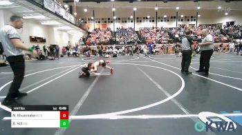 Quarterfinal - Noah Shuemake, Poteau Youth Wrestling Academy vs Braylen Hill, Sallisaw Takedown Club