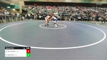 144 lbs Round Of 64 - Dylan Van Doren, Tamalpais vs Braxston Widrikis, Grandview