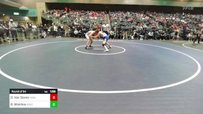 144 lbs Round Of 64 - Dylan Van Doren, Tamalpais vs Braxston Widrikis, Grandview