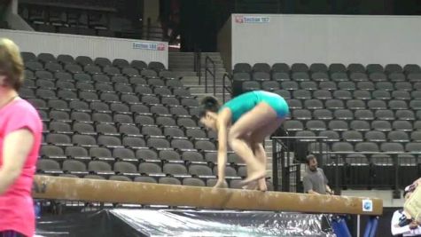 Olympic Champ Kyla Ross on beam PT Secret Classic