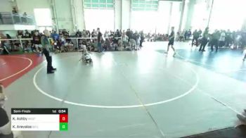 54 lbs Semifinal - Kanyon Ashby, Westlake vs Kayden Arevalos, So Cal Grappling