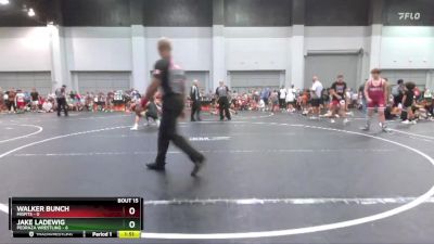 113 lbs Round 5 (6 Team) - Walker Bunch, Misfits vs Jake Ladewig, Pedraza Wrestling