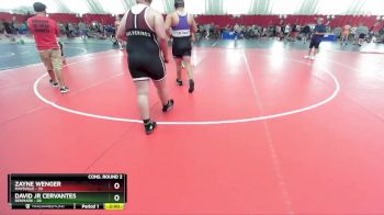 285 lbs Semis & Wb (16 Team) - Zayne Wenger, Maysville vs David Jr Cervantes, Denmark