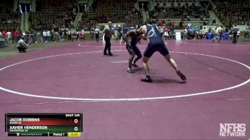 195 lbs Cons. Semi - Jacob Dobbins, Baker HS vs Xavier Henderson, Enterprise HS