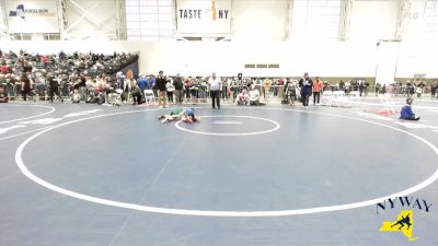 80 lbs Cons. Round 3 - Luca Bastone, Yorktown Wrestling Club vs Ransom Storrs, Midlakes Youth Wrestling