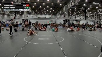 52 lbs Placement (4 Team) - Vincent Padilla, Mat Assassins White vs Korbin Parker, Kardiac Kidz