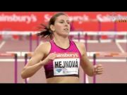 Hejnova continues to own 400m hurdles, Moline third and Carter fourth