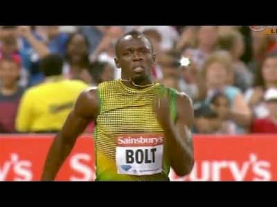 Usain Bolt big win in 100m - London Diamond League 2013