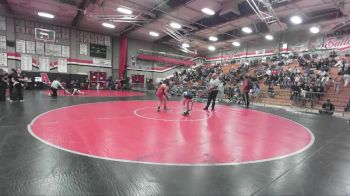 120 lbs Cons. Round 4 - Evelyn Estrada, Oxnard vs Alina Bardoni, Centennial