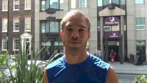 Nick Symmonds tired of chasing from behind passes his test in London