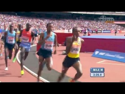 Rupp top American in Emsley Carr Mile - London Diamond League 2013