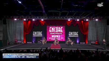 Woodlands Elite - OR - Weapon X [2025 L6 Senior Coed - XSmall Day 2] 2025 Encore Grand Nationals