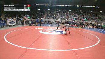 4A-126 lbs Cons. Round 2 - Reese Evenson, Thunder Basin High School vs Tighe Moritz, Central